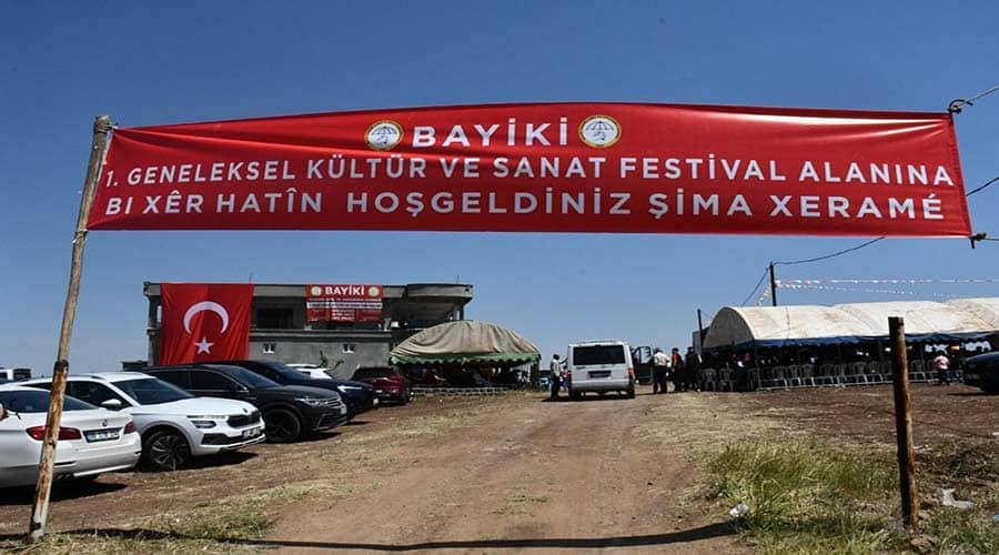 Siverek’te Bayiki Kültür ve Sanat Festivali düzenlendi