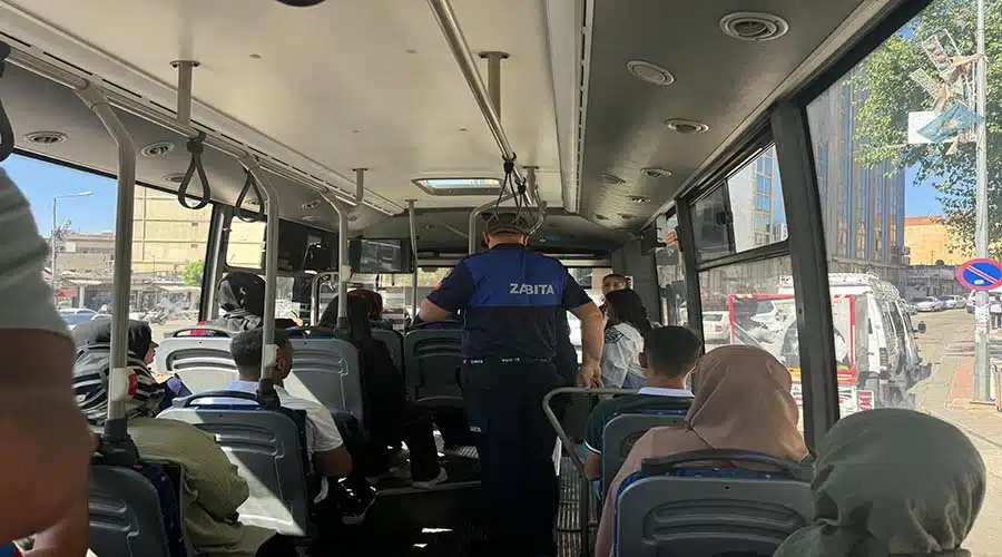 Siverek’te zabıta ekiplerinden özel halk otobüslerine denetim