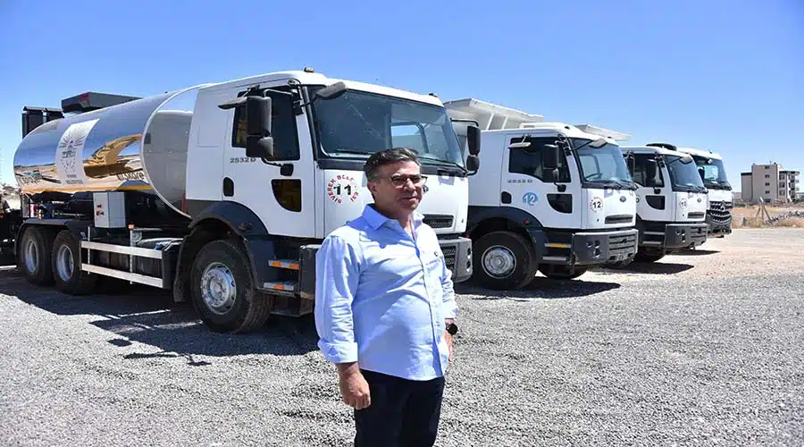 Siverek Belediyesi araç sayısını gün geçtikçe arttırıyor
