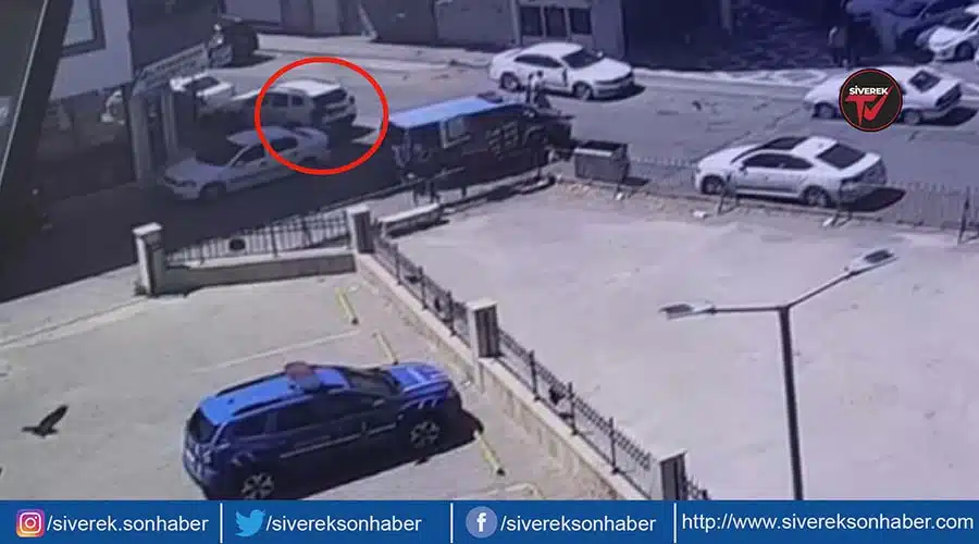 Adliye bahçesindeki silahlı saldırı anının görüntüsü çıktı!