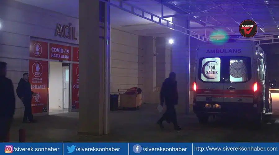 Akıma kapılan 2 kişi yaralandı!