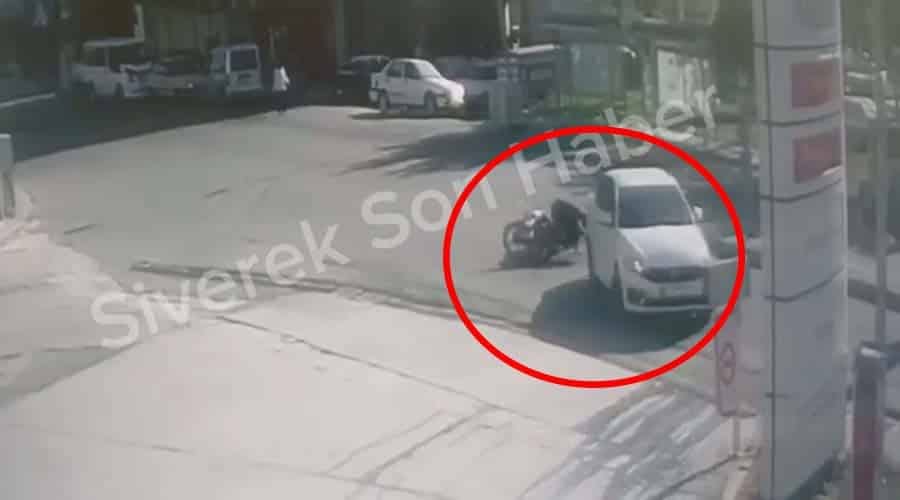 Dikkatsiz sürücü kazaya neden oluyordu