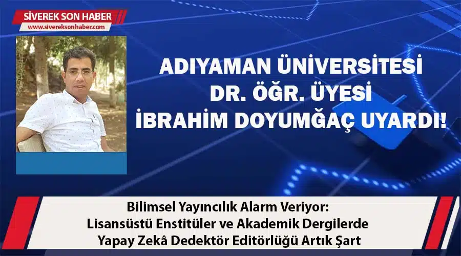 Bilimsel yayıncılık alarm veriyor!