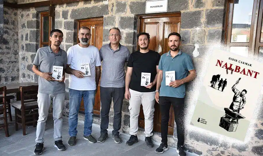 Siverekli yazar Çakmak’ın “Nalbant” adlı romanı çıktı