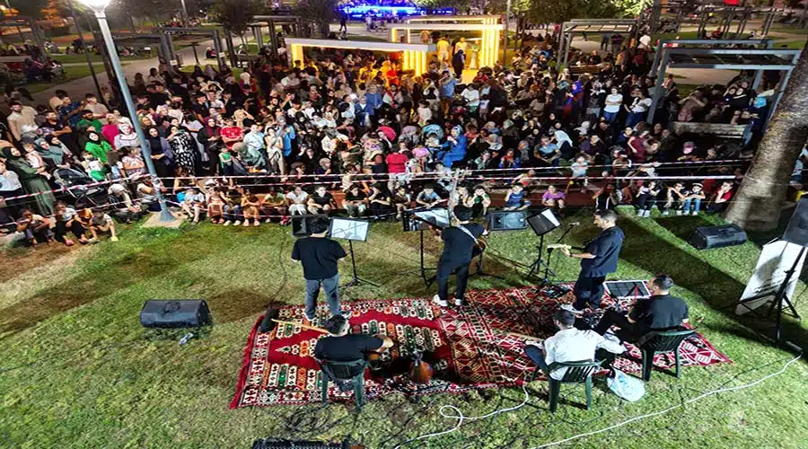 Siverek’te açık hava konseri düzenlendi
