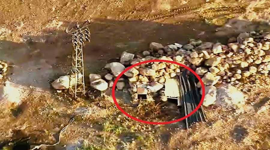 Kaçak trafoyla mısır sulanması drone ile tespit edildi