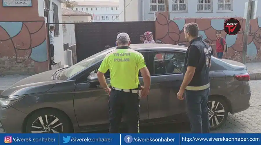 Polis okul çevrelerinde kuş uçurtmuyor!