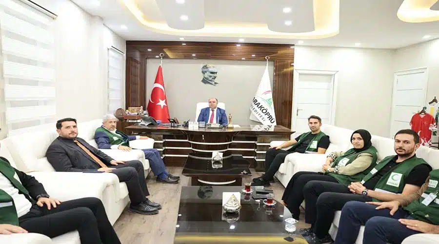 Yeşilay ve Karaköprü Belediyesi ortak projeleri görüştü