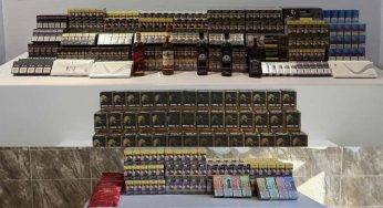 Çok sayıda kaçak malzeme ele geçirildi