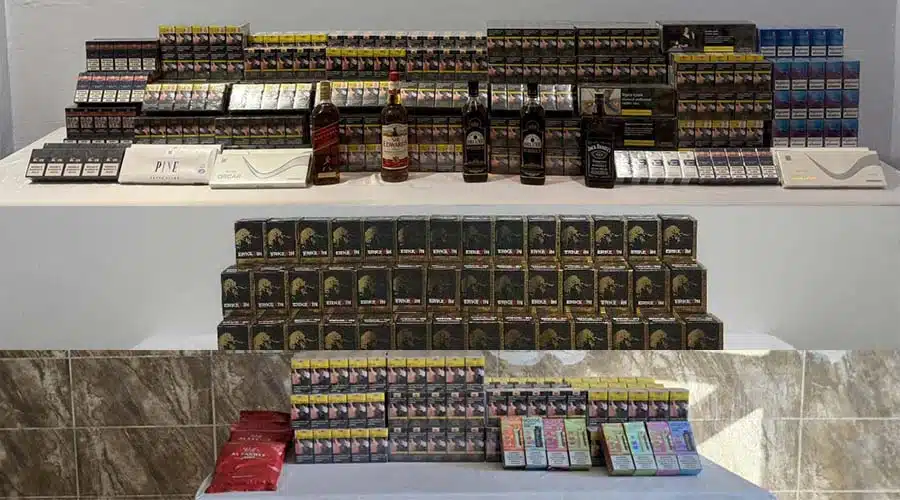 Çok sayıda kaçak malzeme ele geçirildi