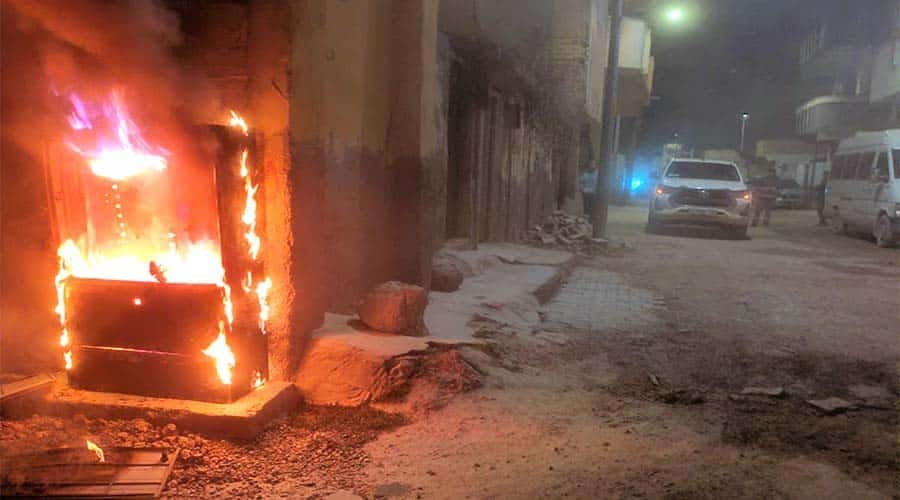 Elektrik panoları kullanılamaz hale geldi!