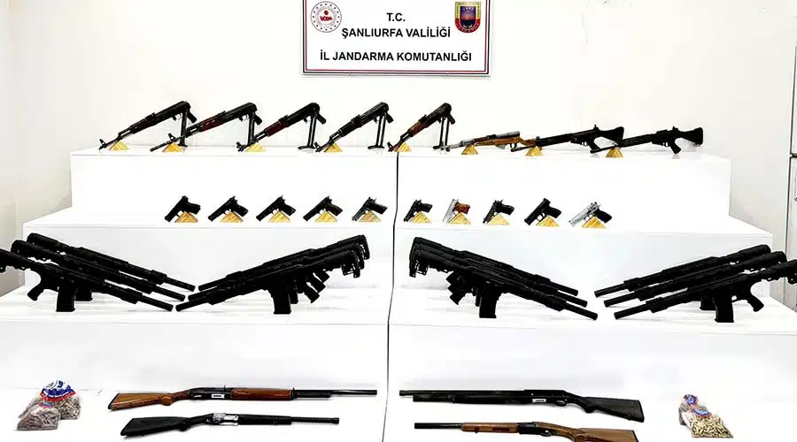 Silah kaçakçılığı operasyonunda 8 şüpheli gözaltına alındı