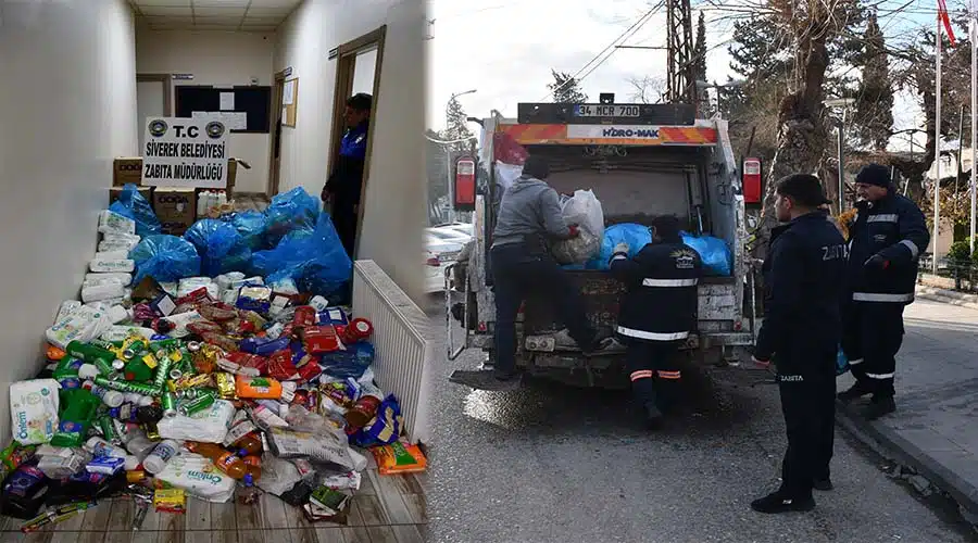 Siverek’te denetimlerde tespit edilen 5 ton bozuk ürün imha edildi