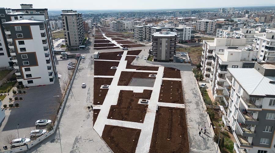 50 dönümlük devasa parkta çalışmalar sürüyor