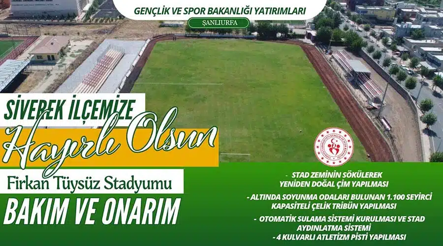 Bucak: “Siverek sporla güçlenen bir şehir olacak”