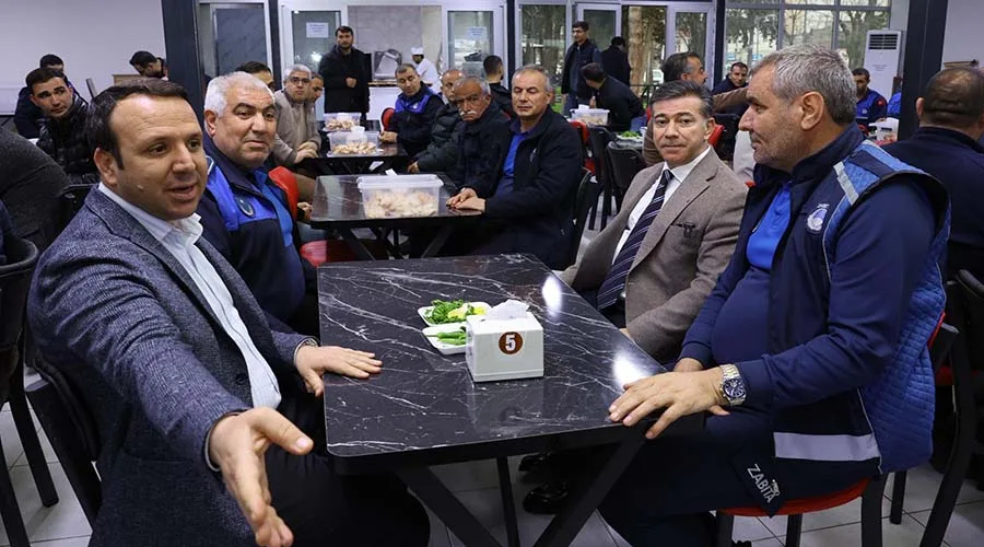 Başkan Bucak, zabıta çalışanlarıyla bir araya geldi