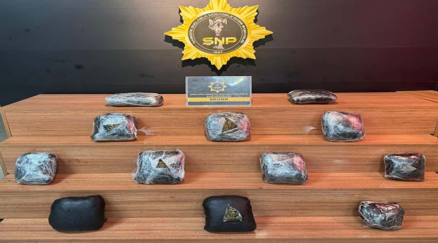 Valizde 8 kilogram sentetik uyuşturucu ele geçirildi