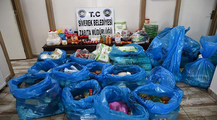 Siverek zabıtasından 5 tonluk imha