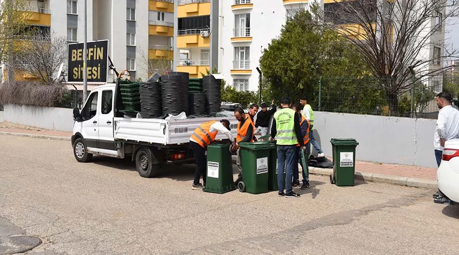 Siverek’te ‘çöp konteynersiz yaşam’ projesi başladı
