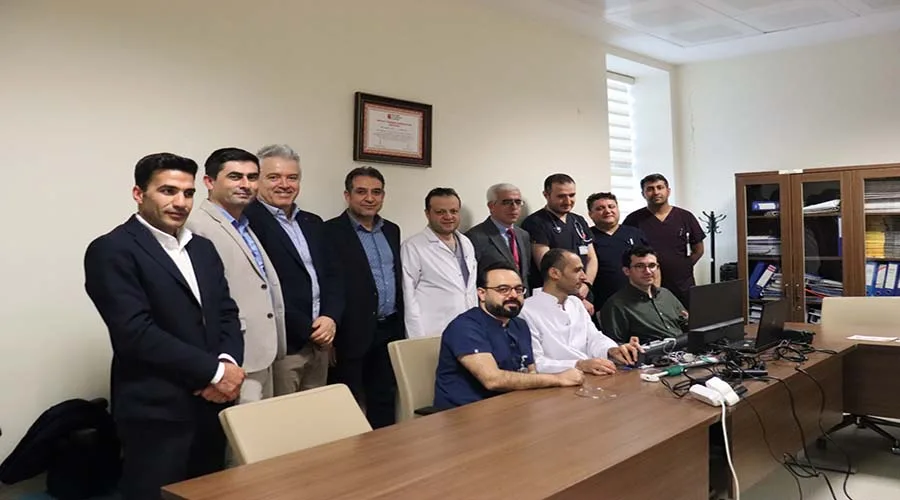 Harran Üniversitesi Hastanesi’nde kardiyolojide simülasyonla invaziv eğitim düzenlendi