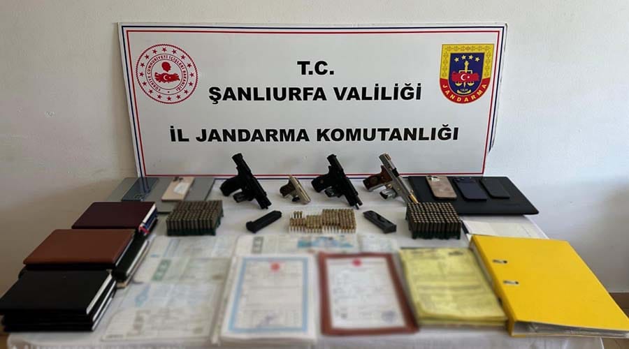 Tefecilik operasyonunda silah ve senetler ele geçirildi