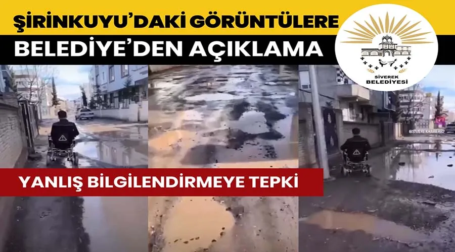 Siverek Belediyesi sorumluluk vurgusu yaptı