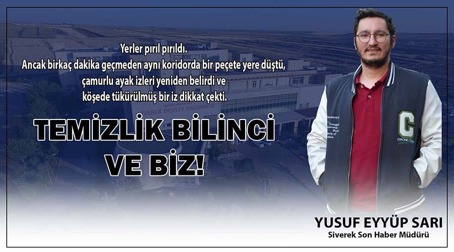Siverek Son Haber Müdürü Yusuf Eyyüp Sarı