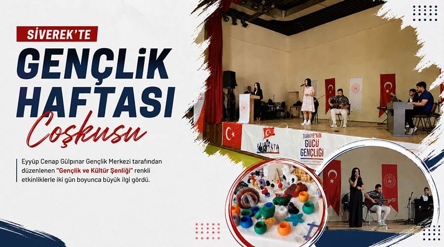 Siverek’te Gençlik Haftası coşkusu yaşandı