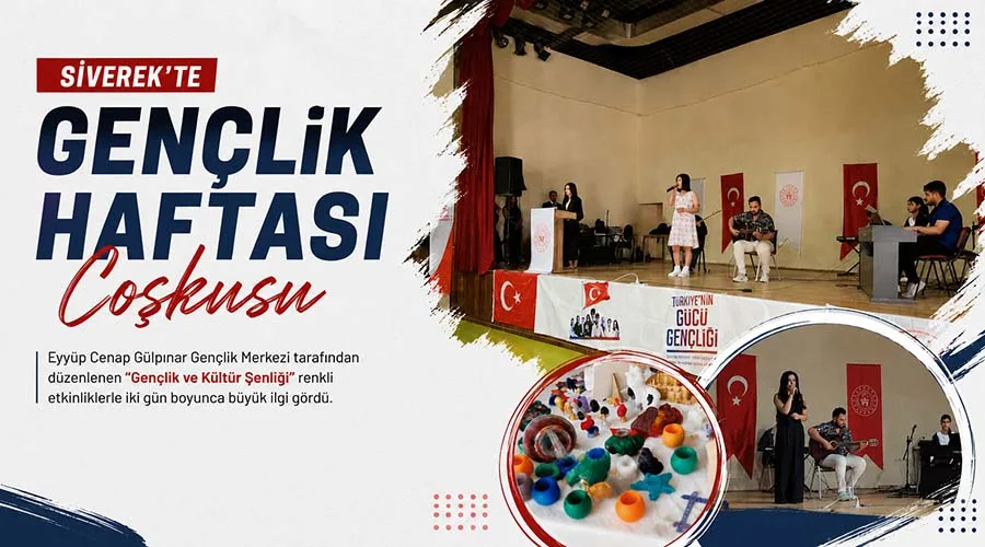 Siverek’te Gençlik Haftası coşkusu yaşandı