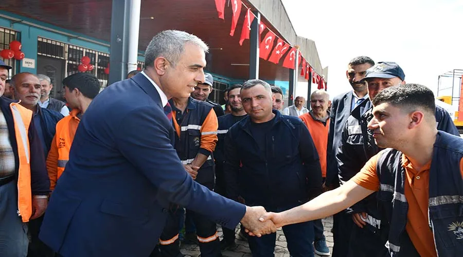 Siverek Belediyesi'nde 1 Mayıs programı düzenlendi