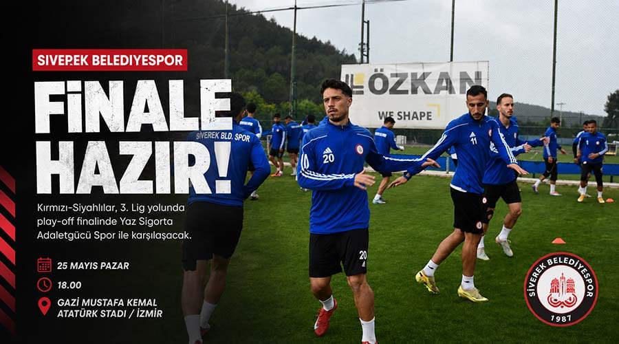Siverek Belediyespor 3. lig yolunda final maçına hazır