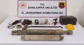 Birecik’te hırsızlık şüphelisi 2 kişi yakalandı