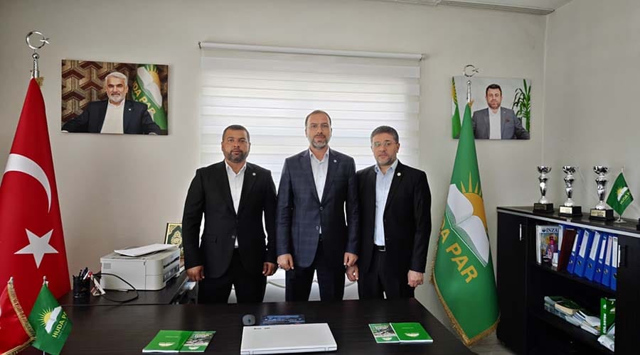HÜDA PAR Siverek İlçe Başkanlığına Celal Öztürk seçildi