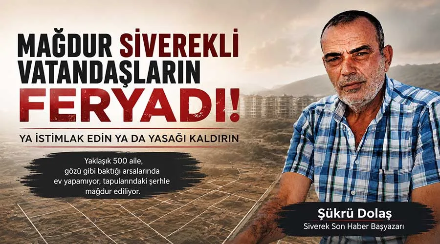 Mağdur Siverekli vatandaşların feryadı!
