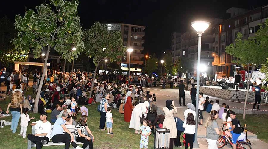 Siverek Belediyesinden sıcak yaz akşamlarında sıra gecesi etkinliği