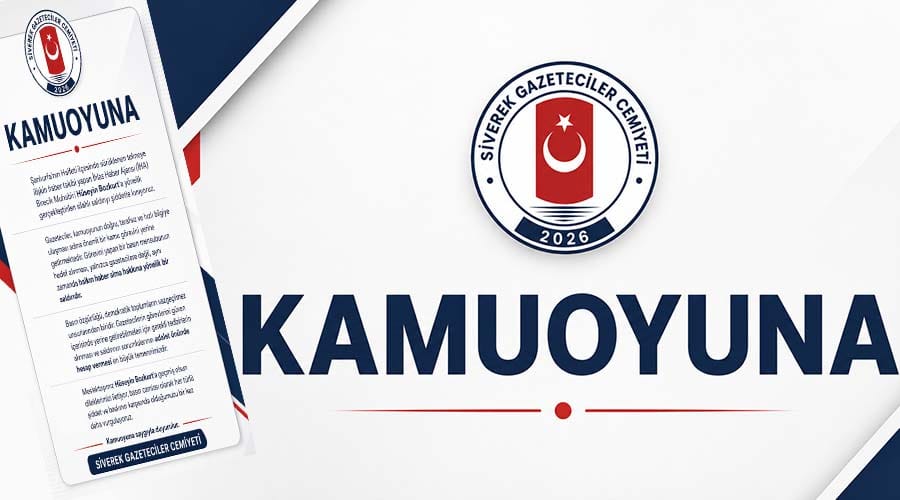 Siverek Gazeteciler Cemiyeti’nden gazeteciye yönelik saldırıya kınama