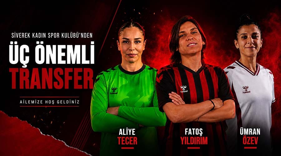Siverek Kadın Spor Kulübü’nden üç önemli transfer