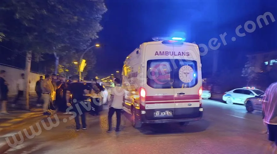 Siverek’te 4 aracın karıştığı kazada 2 kişi yaralandı